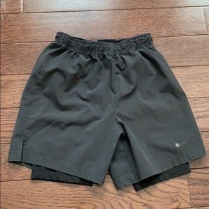 Nike compression running shorts size 5-6